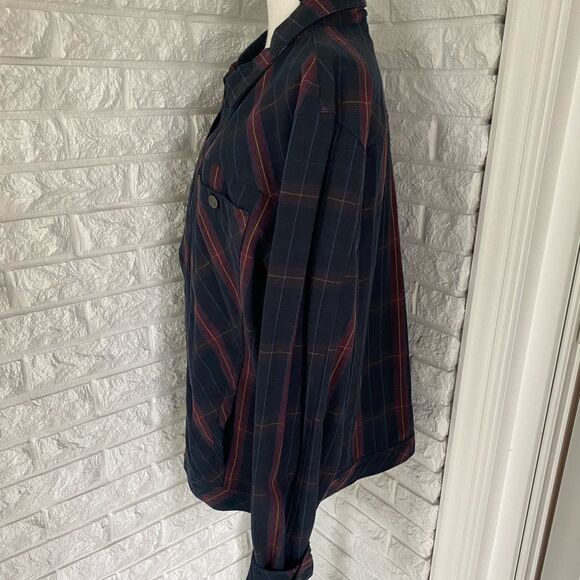 Afends Midnight Conspiracy Plaid Jacket - Picture 3 of 7